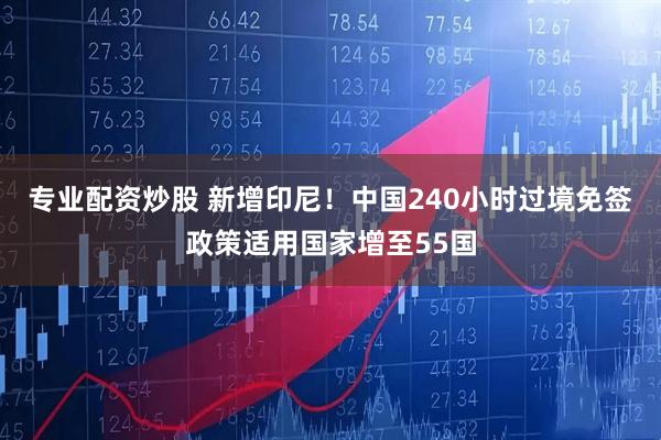 专业配资炒股 新增印尼！中国240小时过境免签政策适用国家增至55国