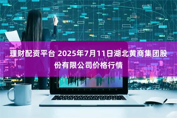 理财配资平台 2025年7月11日湖北黄商集团股份有限公司价格行情